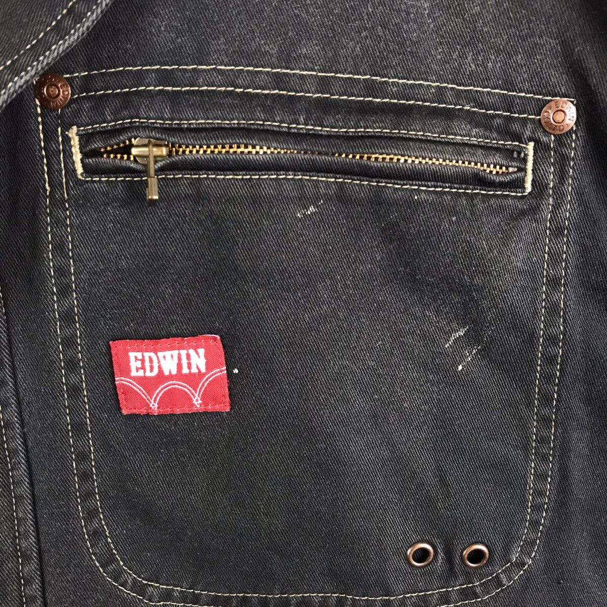 Edwin Vintage Edwin Trucker Jacket Size US L / EU 52-54 / 3 - 8 Thumbnail