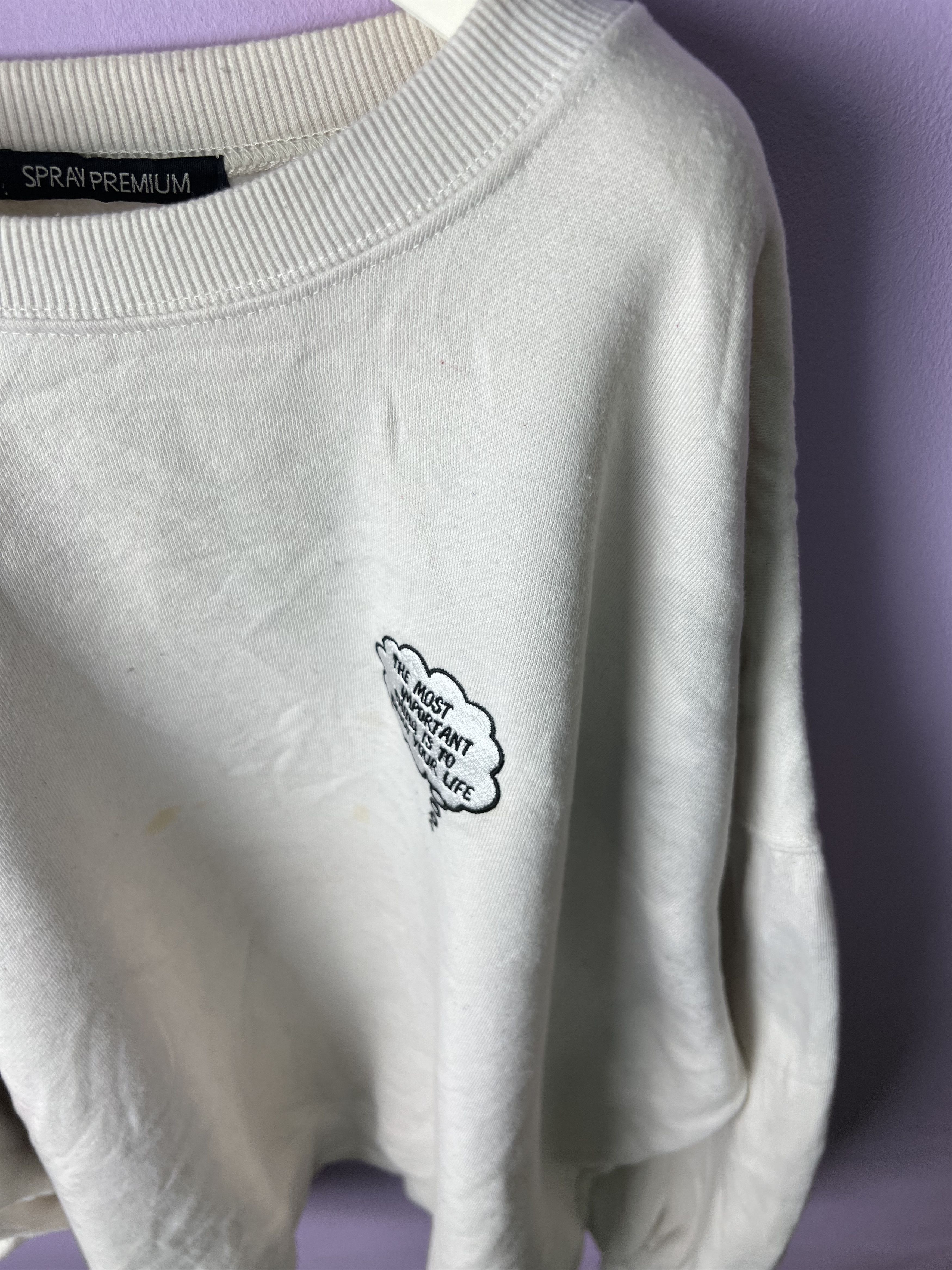 Beauty Beast 🔥Rare Spray Premium Cartoon Cartoon Sweatshirts Size US XXL / EU 58 / 5 - 9 Thumbnail