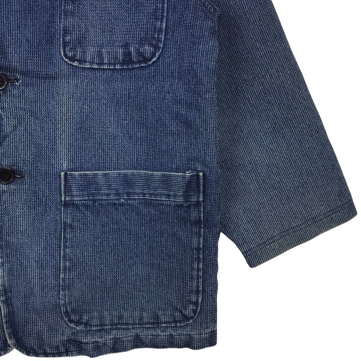 Indigo × Japanese Brand Japanese Brand F.Concept Blue Indigo Jacket Size US L / EU 52-54 / 3 - 4 Thumbnail