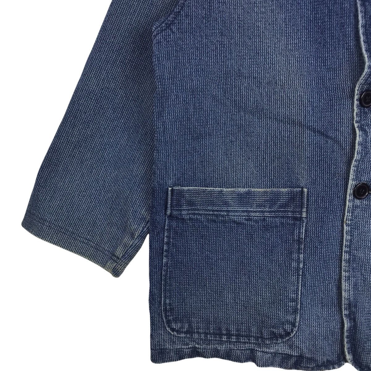 Indigo × Japanese Brand Japanese Brand F.Concept Blue Indigo Jacket Size US L / EU 52-54 / 3 - 3 Thumbnail