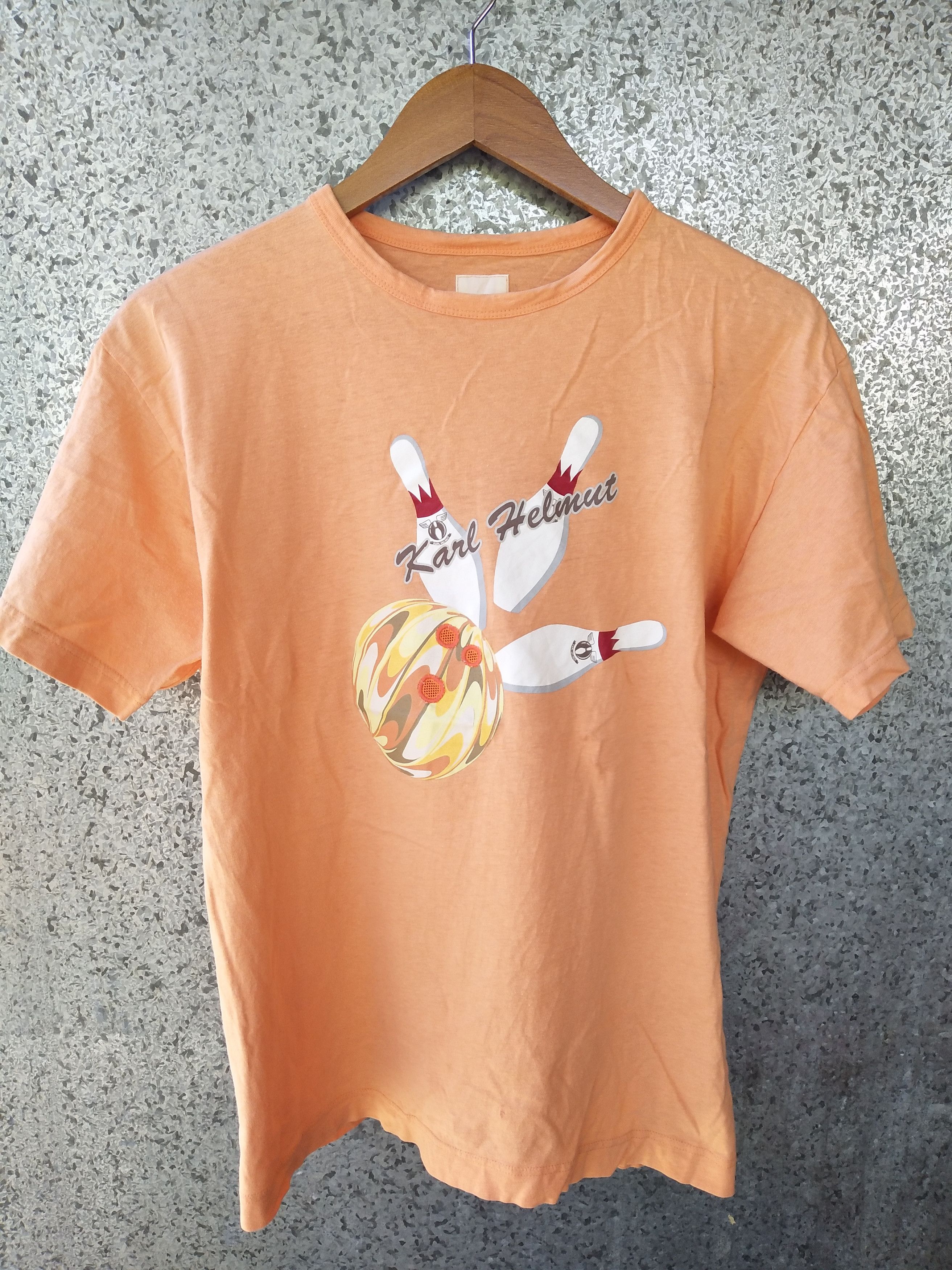 Karl Helmut 🔥Vintage Karl Helmut Bowling t shirt short sleeve roundneck Size US M / EU 48-50 / 2 - 1 Thumbnail