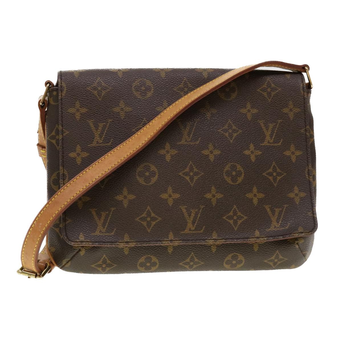 Louis Vuitton Musette Tango Long Strap Women's Shoulder Bag M51388 Monogram  Ebene (Brown)