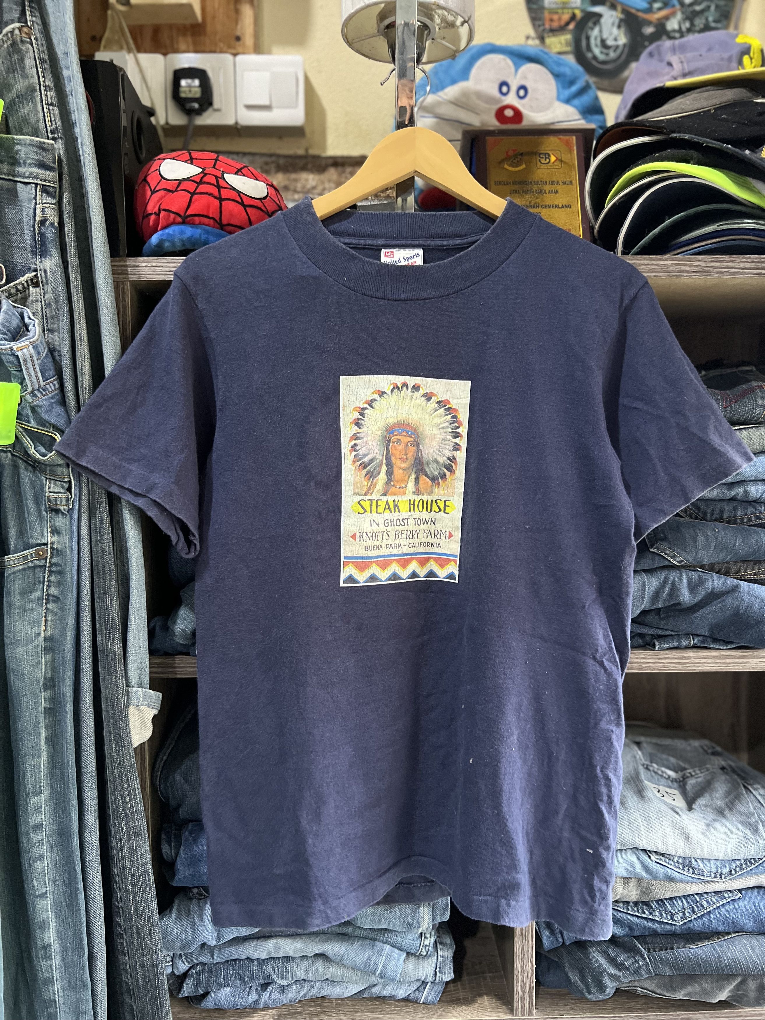 Vintage 🔥Vintage Single Stitch Steak House In Ghost Town Size US S / EU 44-46 / 1 - 11 Thumbnail