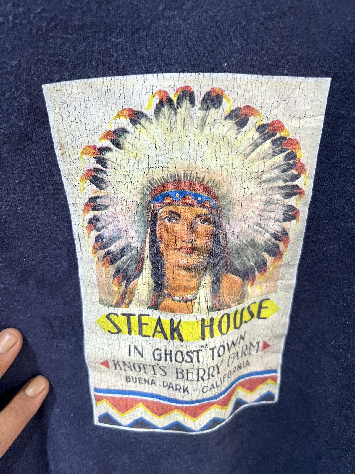 Vintage 🔥Vintage Single Stitch Steak House In Ghost Town Size US S / EU 44-46 / 1 - 6 Thumbnail