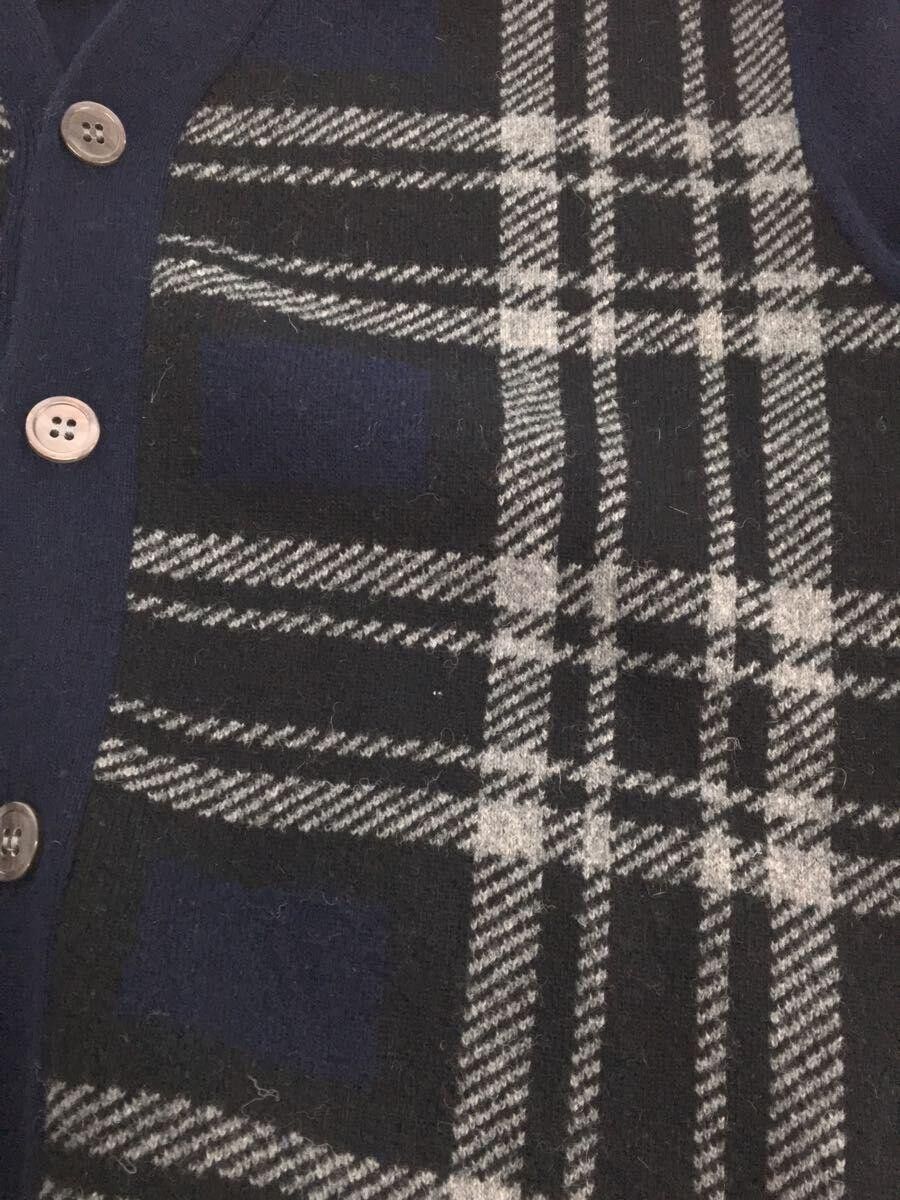 Comme des Garcons × Comme des Garcons SHIRT Check Wool Knit Cardigan Size US S / EU 44-46 / 1 - 3 Thumbnail