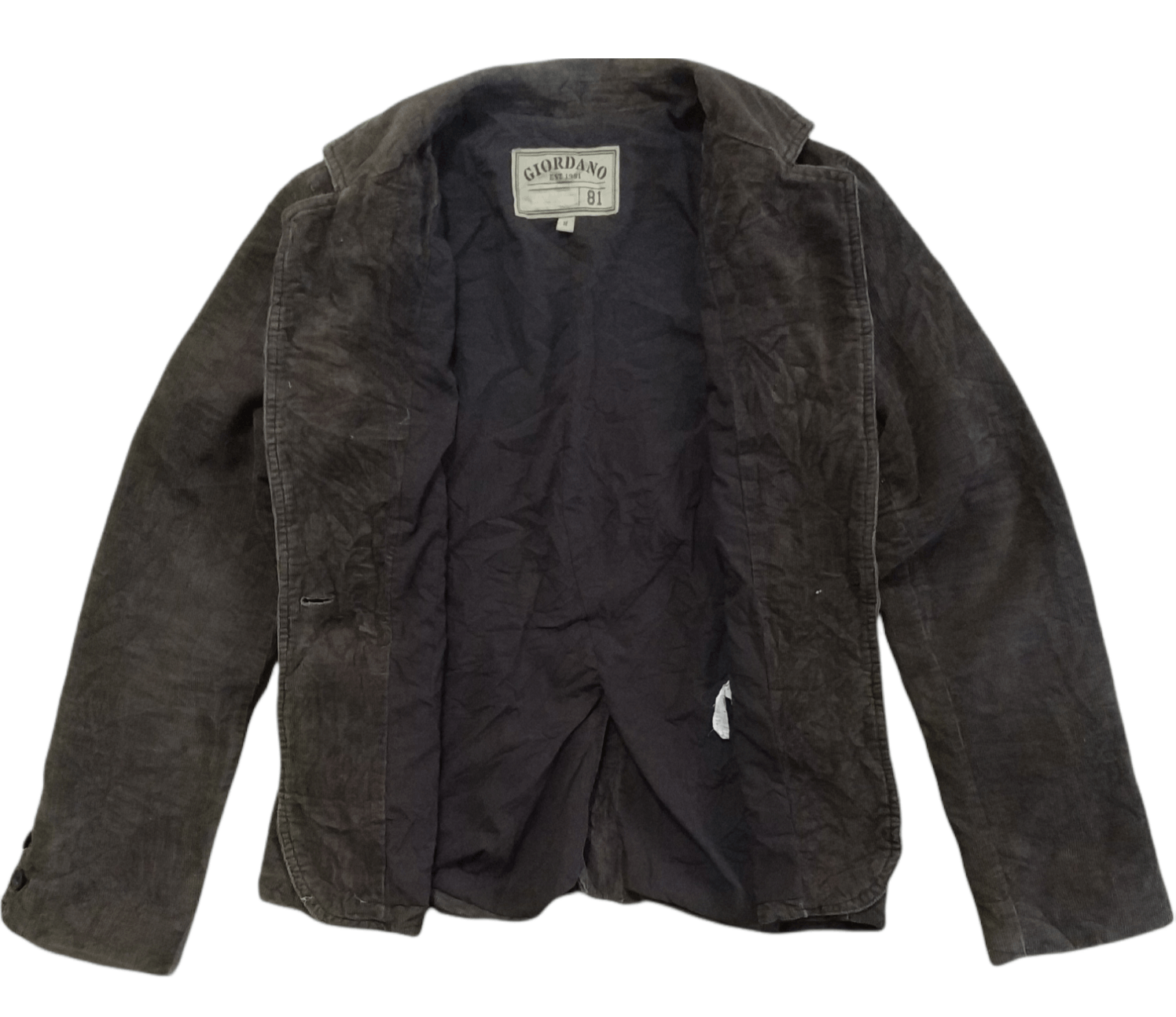 Giordano 🔥Sun Faded Giordano Corduroy Blazers Size S / US 4 / IT 40 - 2 Thumbnail