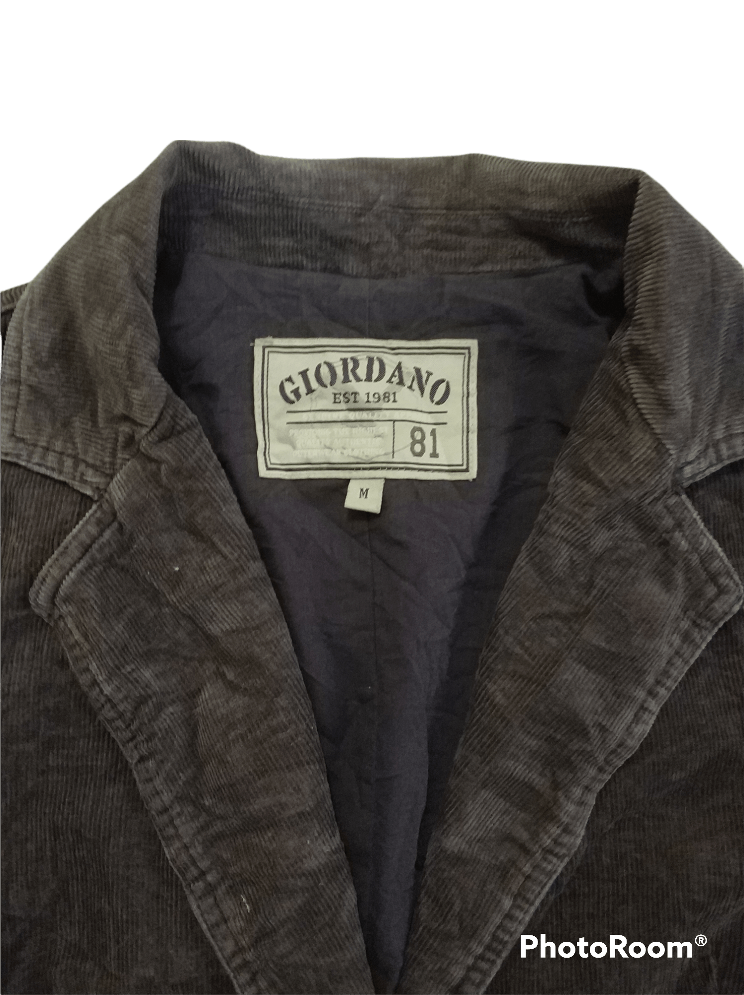 Giordano 🔥Sun Faded Giordano Corduroy Blazers Size S / US 4 / IT 40 - 5 Thumbnail