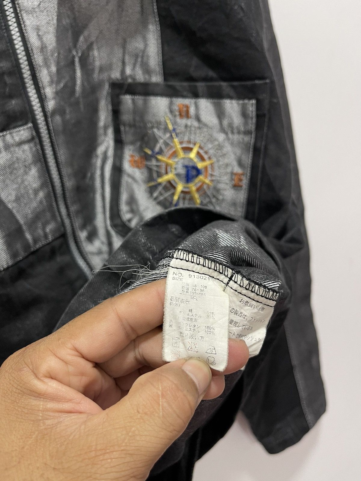 Japanese Brand × Vintage VINTAGE IMPRESSEIVE PATCHWORK JAPAN DESIGN DENIM JACKET Size US L / EU 52-54 / 3 - 11 Thumbnail