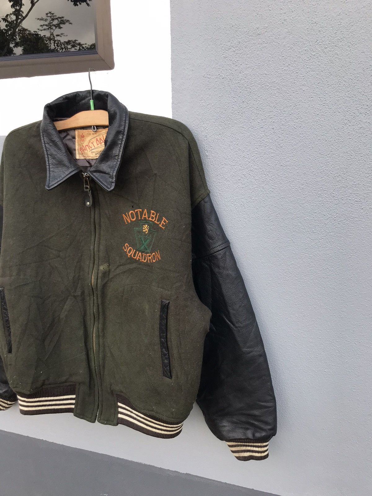 Vintage vintage varsity jacket Size US L / EU 52-54 / 3 - 3 Thumbnail