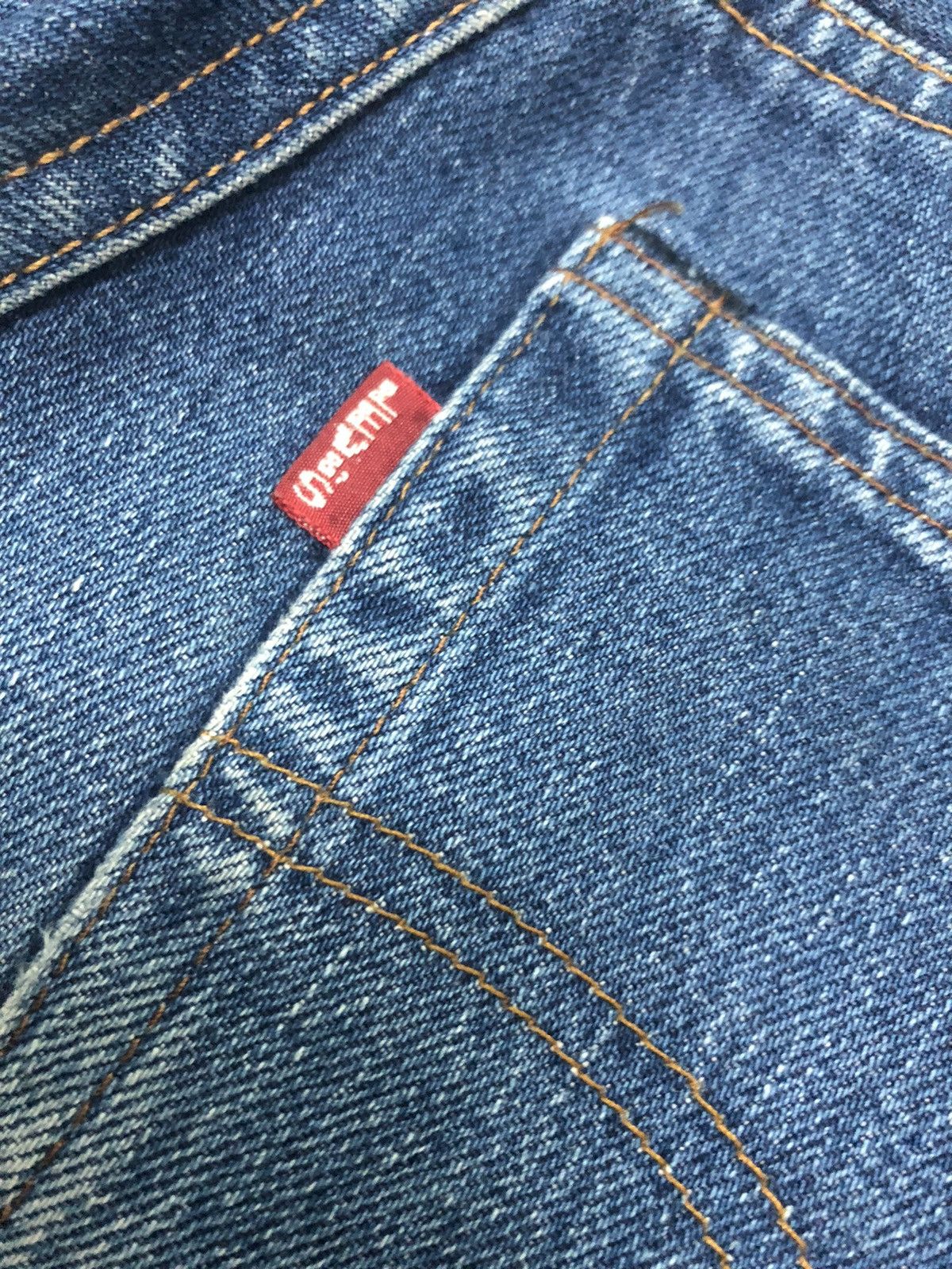 Levi's × Vintage RARE🔥ONLY 1 VINTAGE 1993 LEVIS 501 CUSTOM PATCHWORK SELVEDGE Size US 29 - 10 Thumbnail