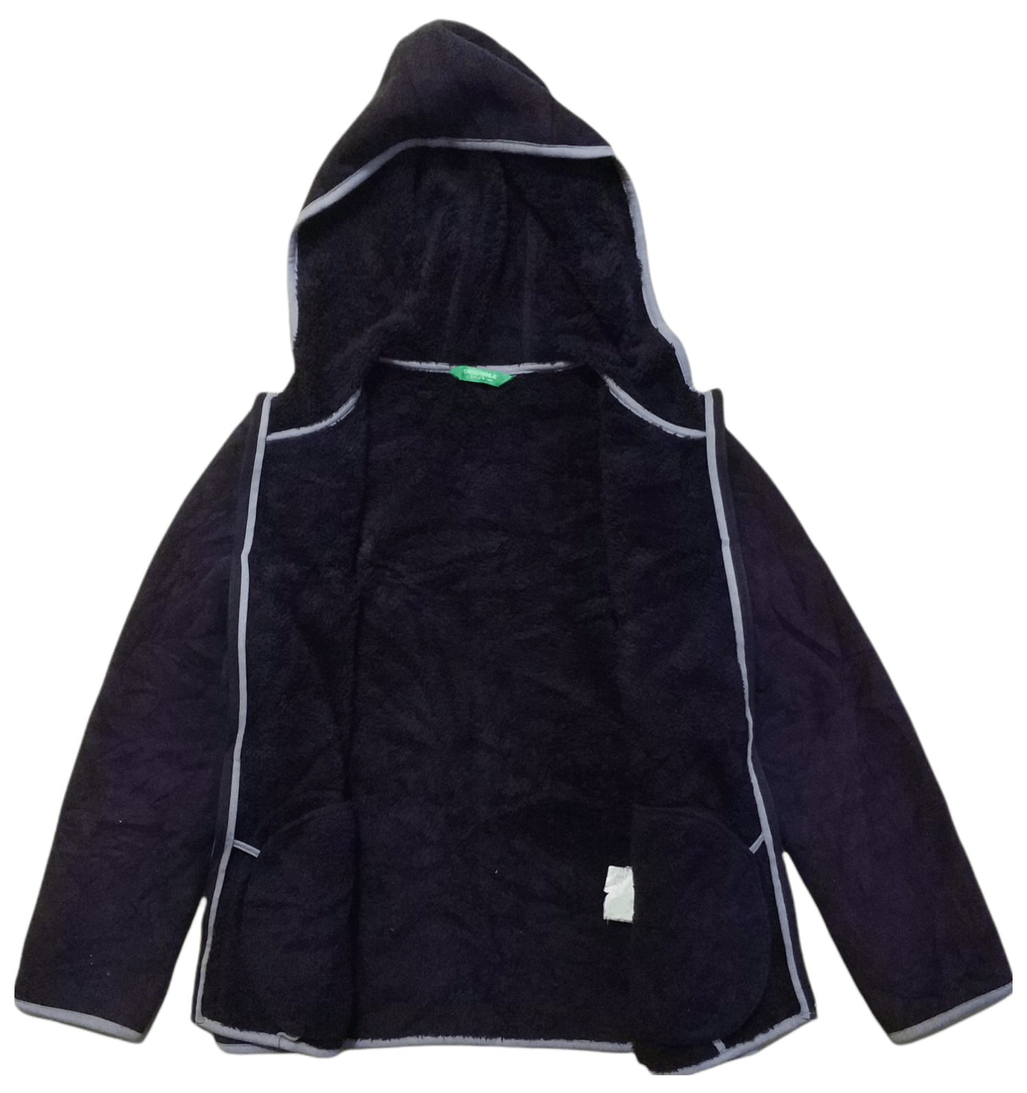 Japanese Brand 🔥Purple Crocodile Ladies Fleece Hoodie Size M / US 6-8 / IT 42-44 - 1 Thumbnail