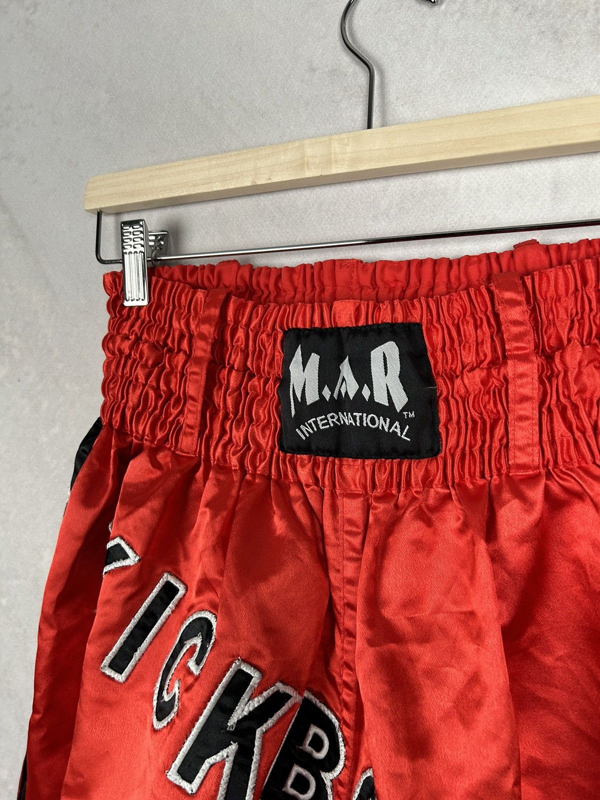 Flight Club Vintage Kickboxing Pants Shorts Retro 90s Japanese Fighting Size US 32 / EU 48 - 3 Thumbnail