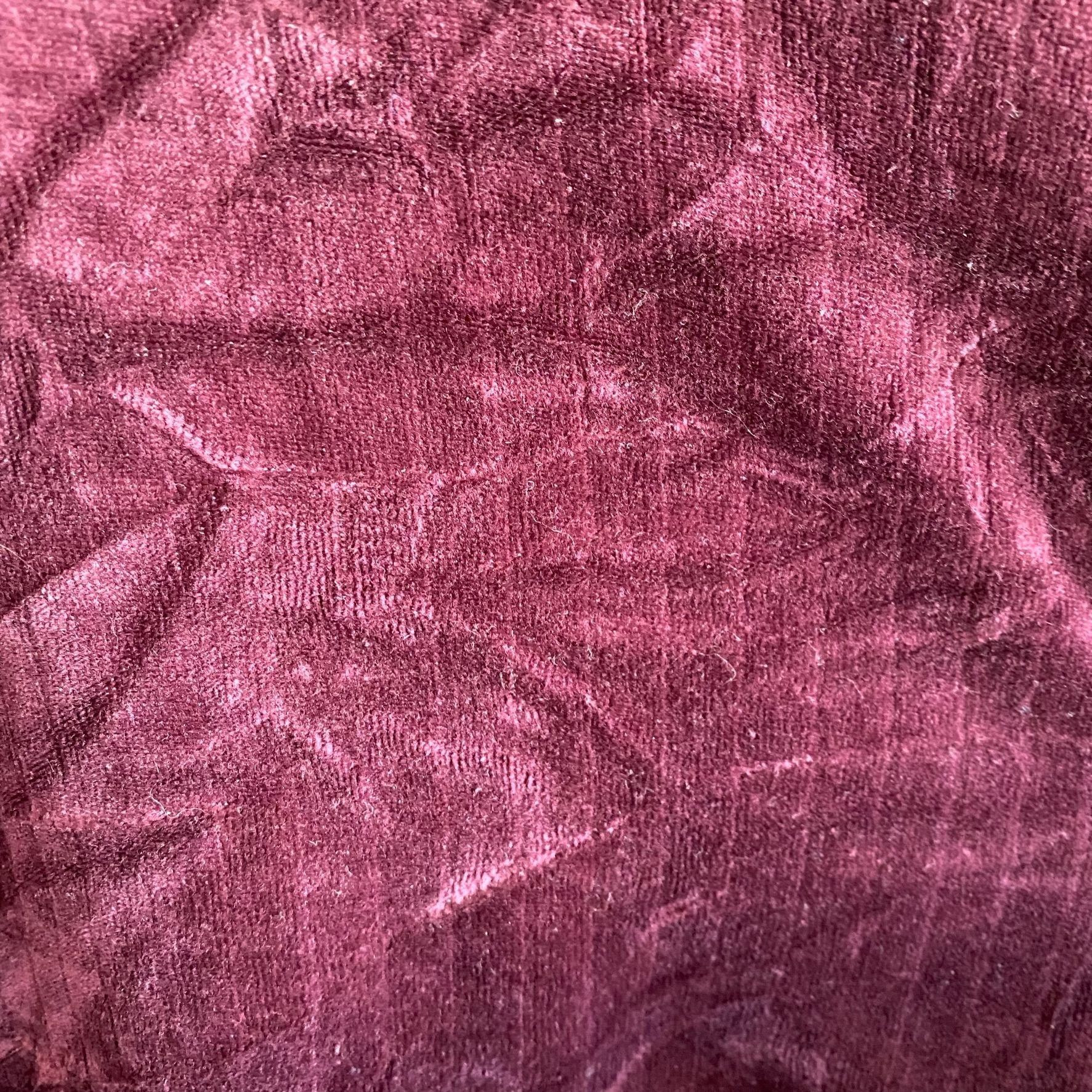 Vintage Vintage Velvet Velour Quarter Zip Pullover Sweatshirt Size US XL / EU 56 / 4 - 2 Thumbnail