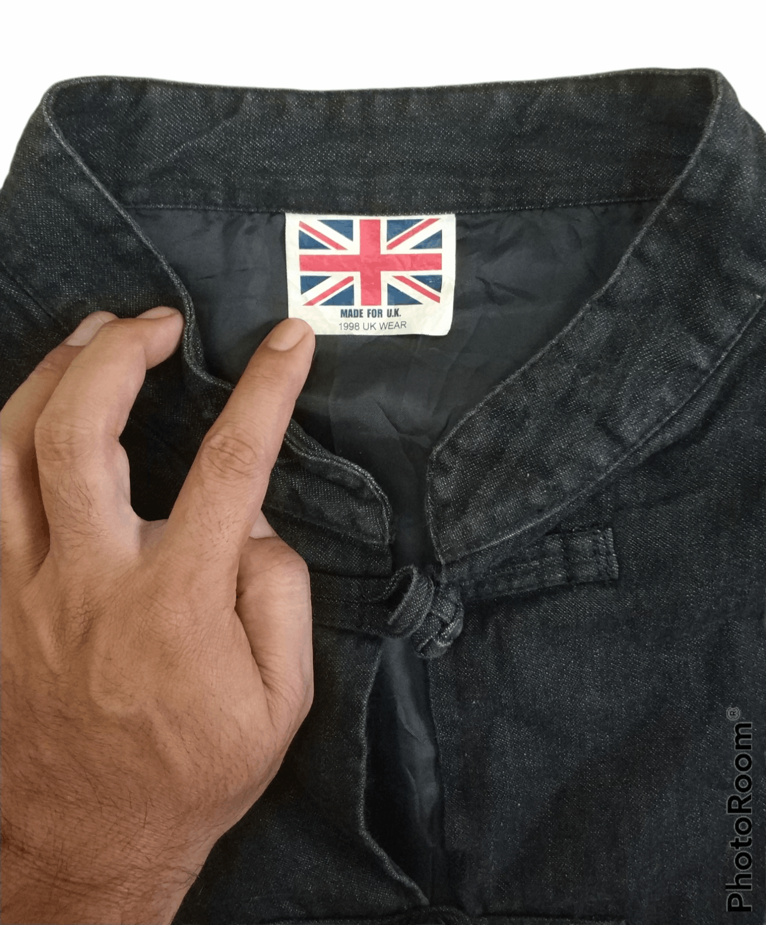 Other 🔥Vintage 1998 UK Brand Denim Duffle Jackets Size US M / EU 48-50 / 2 - 4 Thumbnail