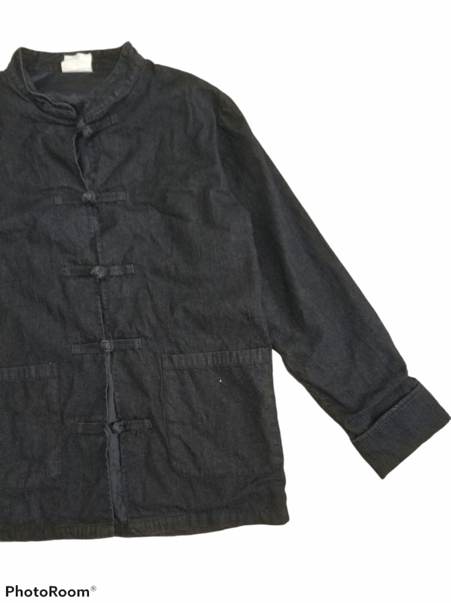 Other 🔥Vintage 1998 UK Brand Denim Duffle Jackets Size US M / EU 48-50 / 2 - 2 Thumbnail