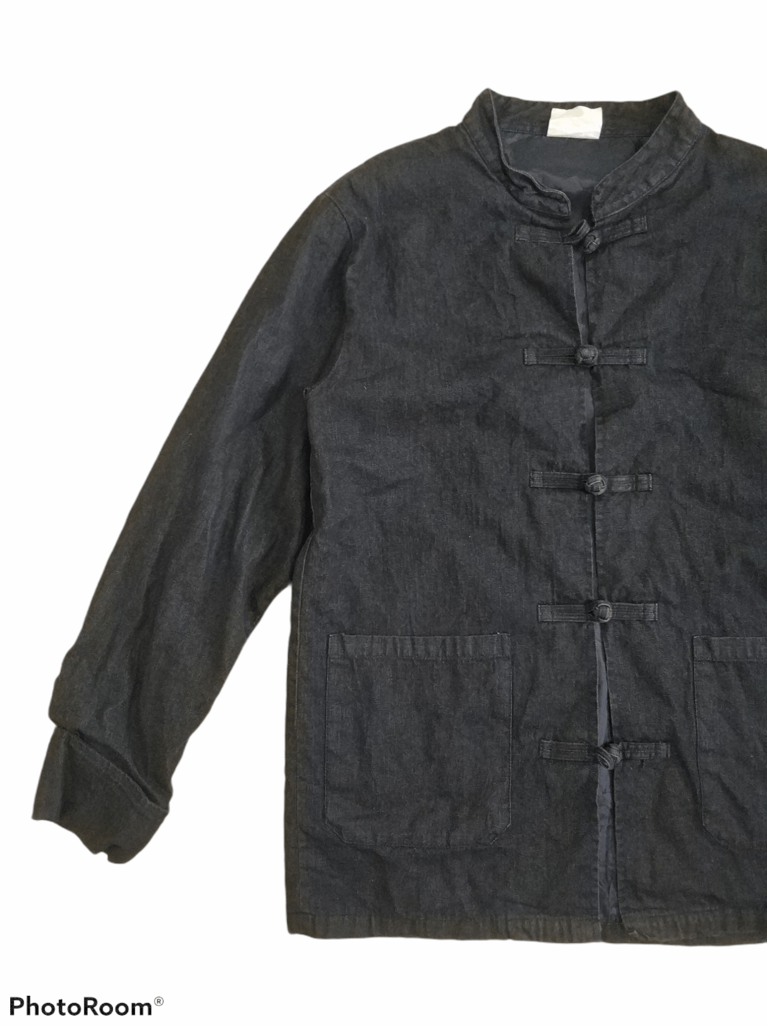 Other 🔥Vintage 1998 UK Brand Denim Duffle Jackets Size US M / EU 48-50 / 2 - 3 Thumbnail