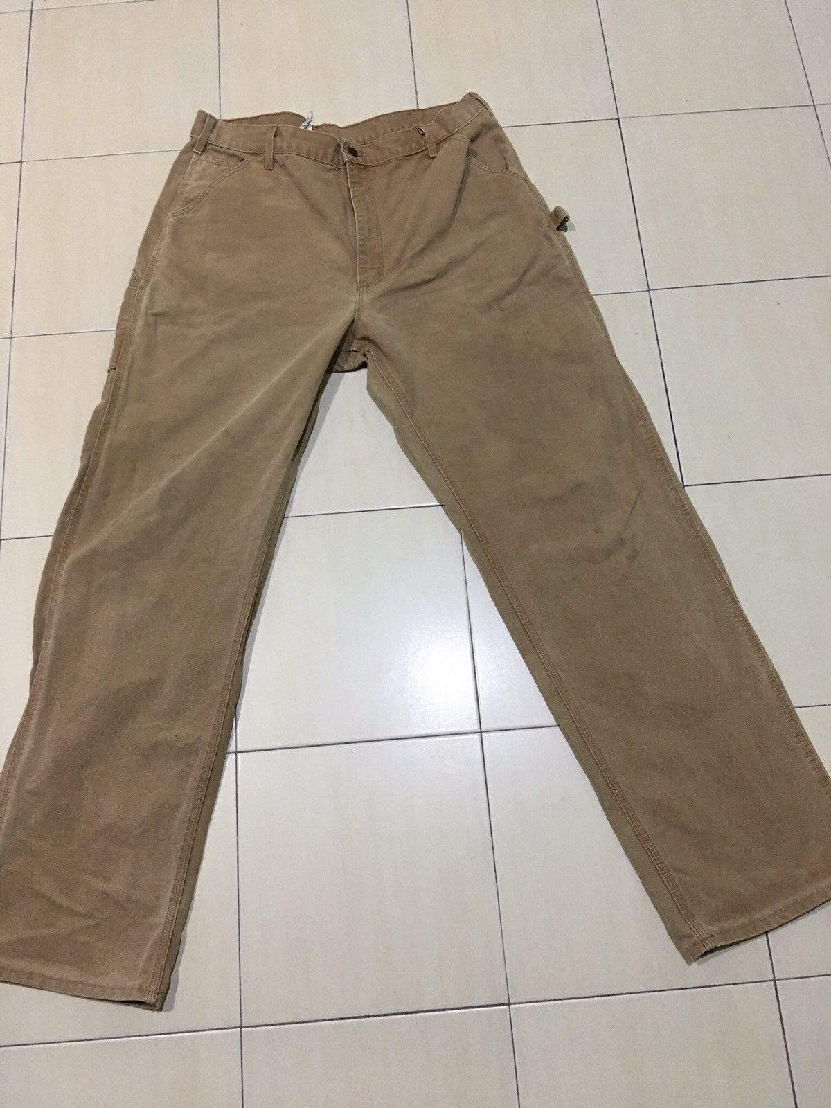 Carhartt 90s Vintage Carhartt workwear Cargo Trouser Pants Size US 36 / EU 52 - 9 Thumbnail
