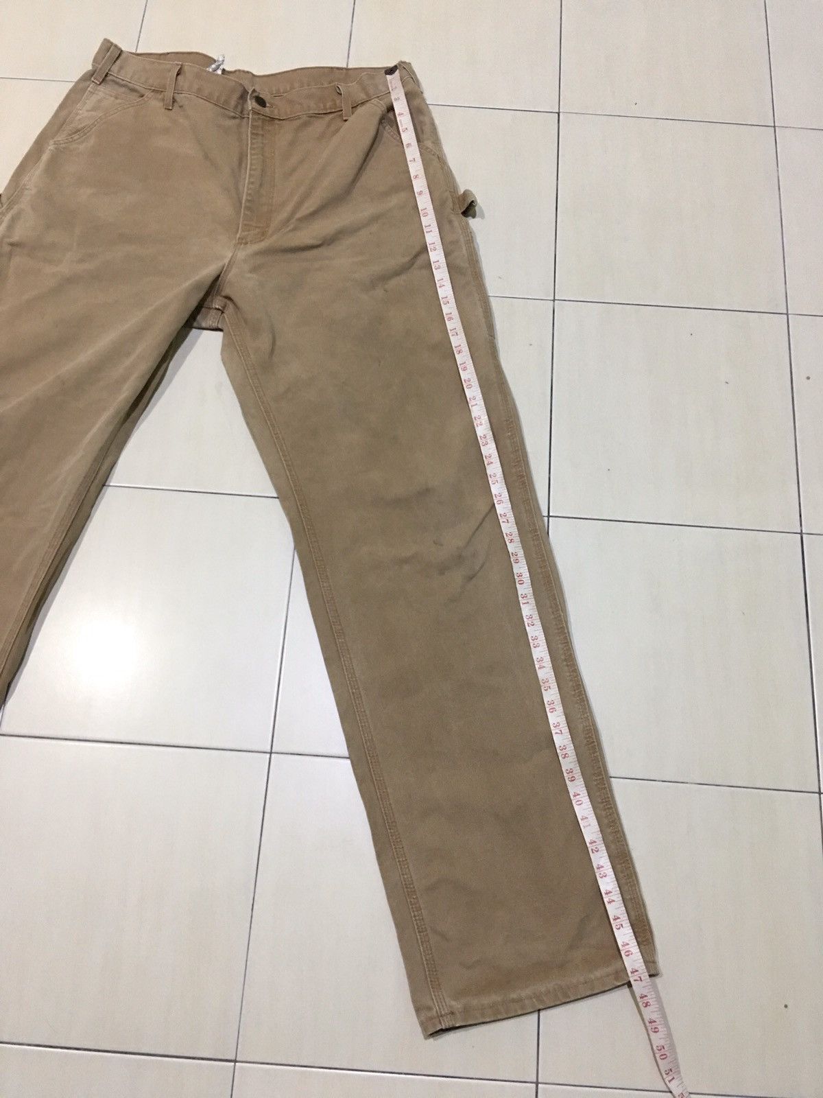 Carhartt 90s Vintage Carhartt workwear Cargo Trouser Pants Size US 36 / EU 52 - 13 Thumbnail