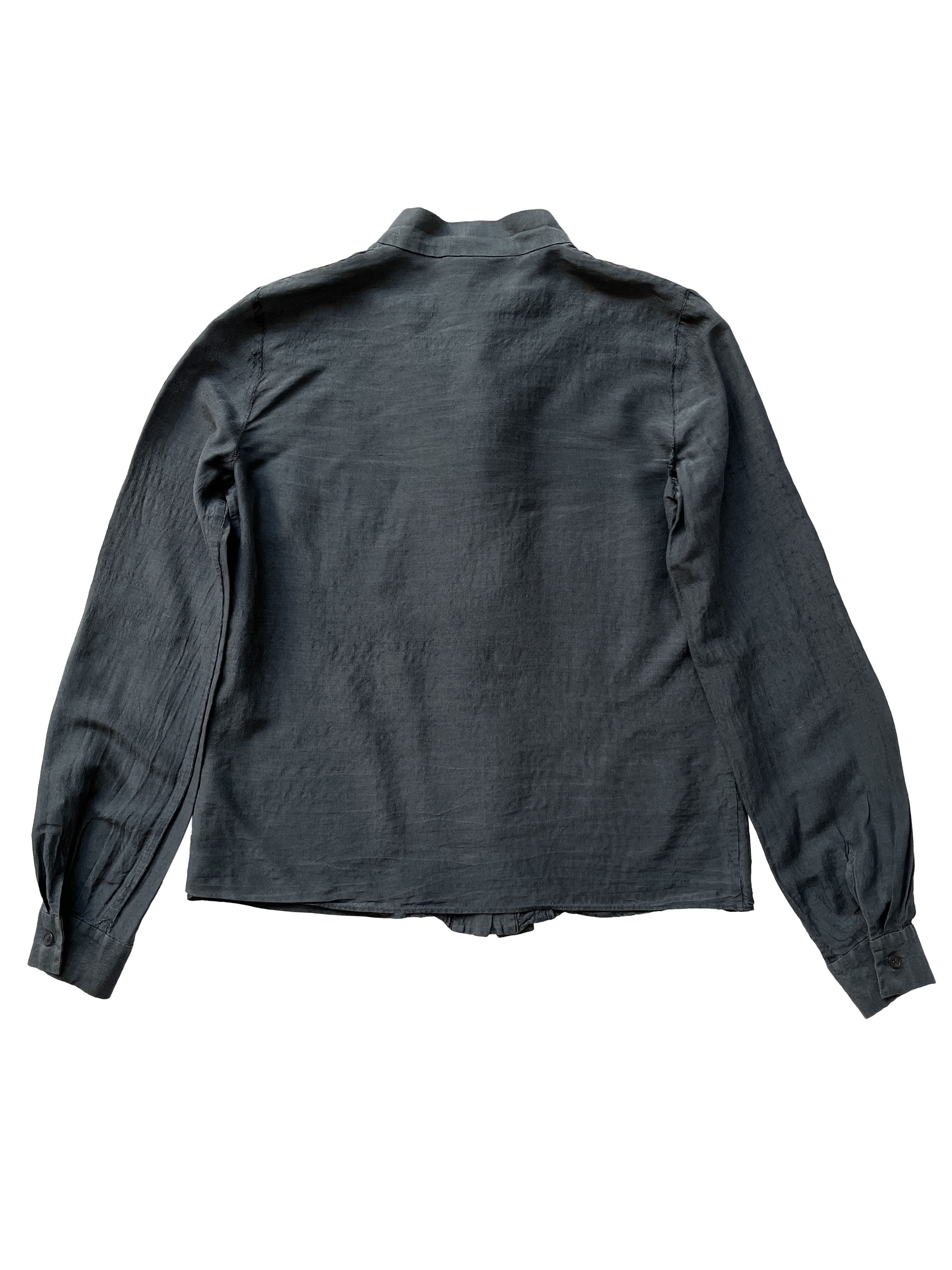 Chloe ⚡️QUICK SALE⚡️Chloe Navy Blue Blouse Pussy Bow Shirt Size S / US 4 / IT 40 - 2 Thumbnail