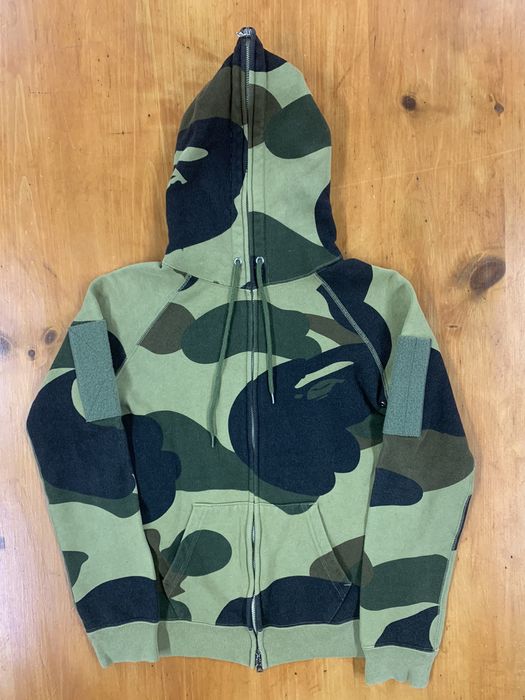 Nigo Bape Squadron Maritime Camo Hoodie | Grailed