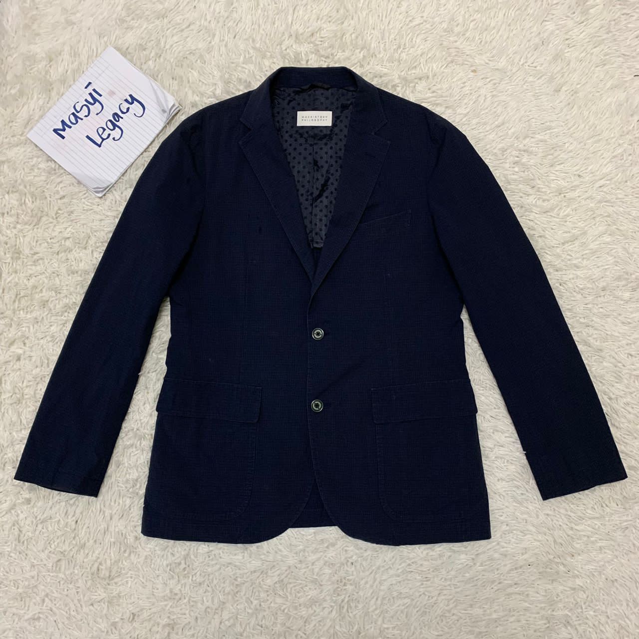 Mackintosh Mackintosh philosophy blazer jacket Size 42R - 1 Thumbnail