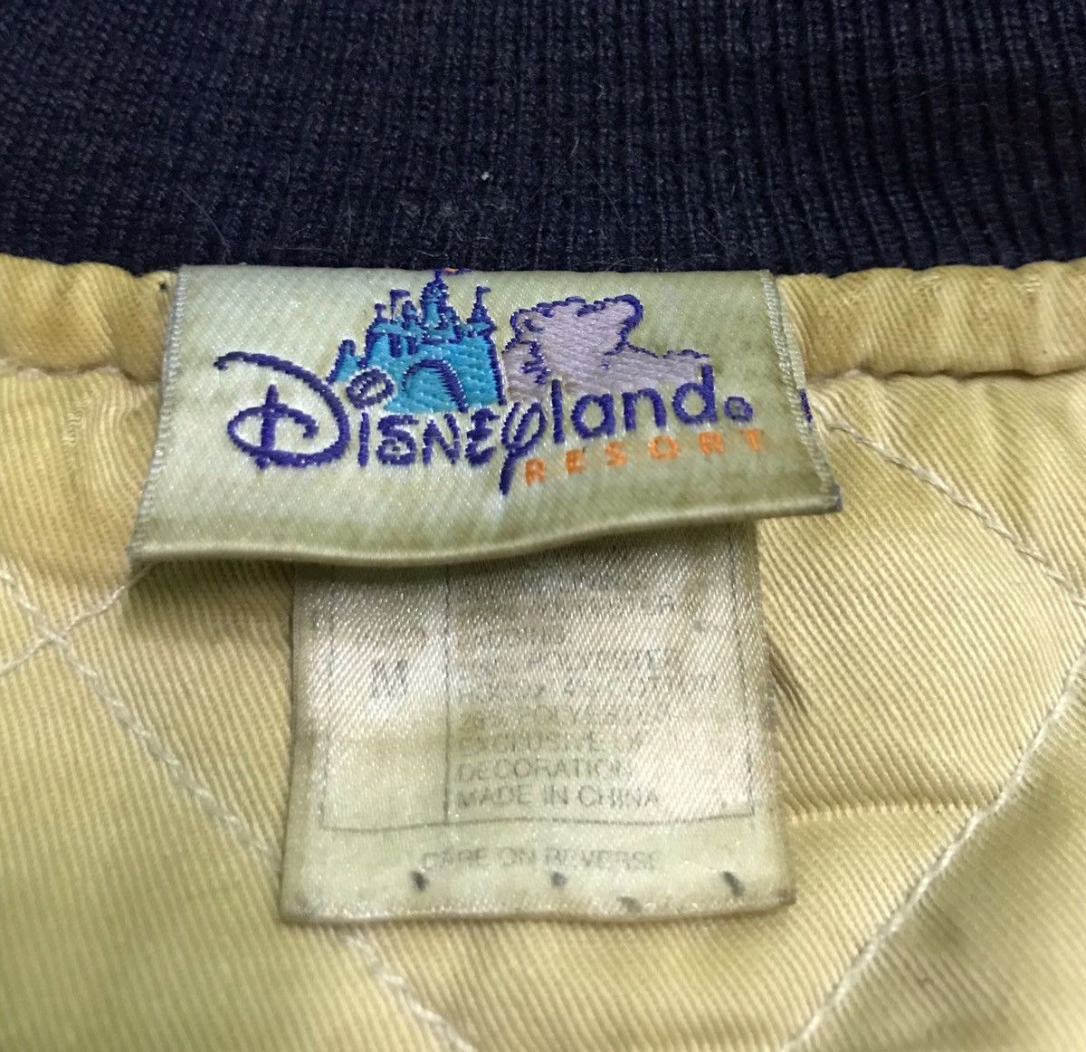 Disney Vintage Pooh distressed varsity jacket Size US M / EU 48-50 / 2 - 2 Thumbnail