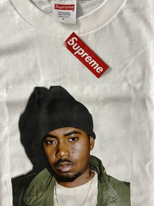 Supreme nasty nas outlet shirt