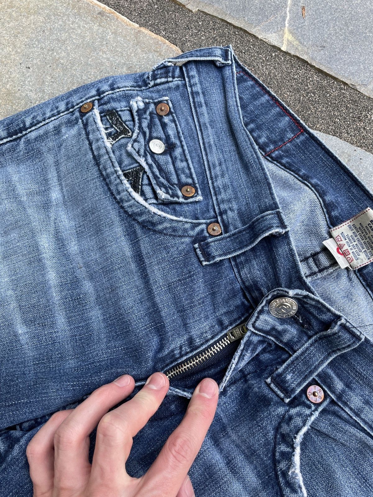 True Religion True Religion Ricky Bootcut Denim Size US 32 / EU 48 - 5 Thumbnail