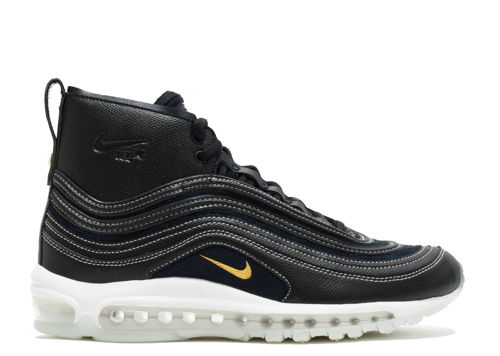 image of Nike Air Max 97 Mid Rt (Ricardo Tisci) Shoes in Black, Men's