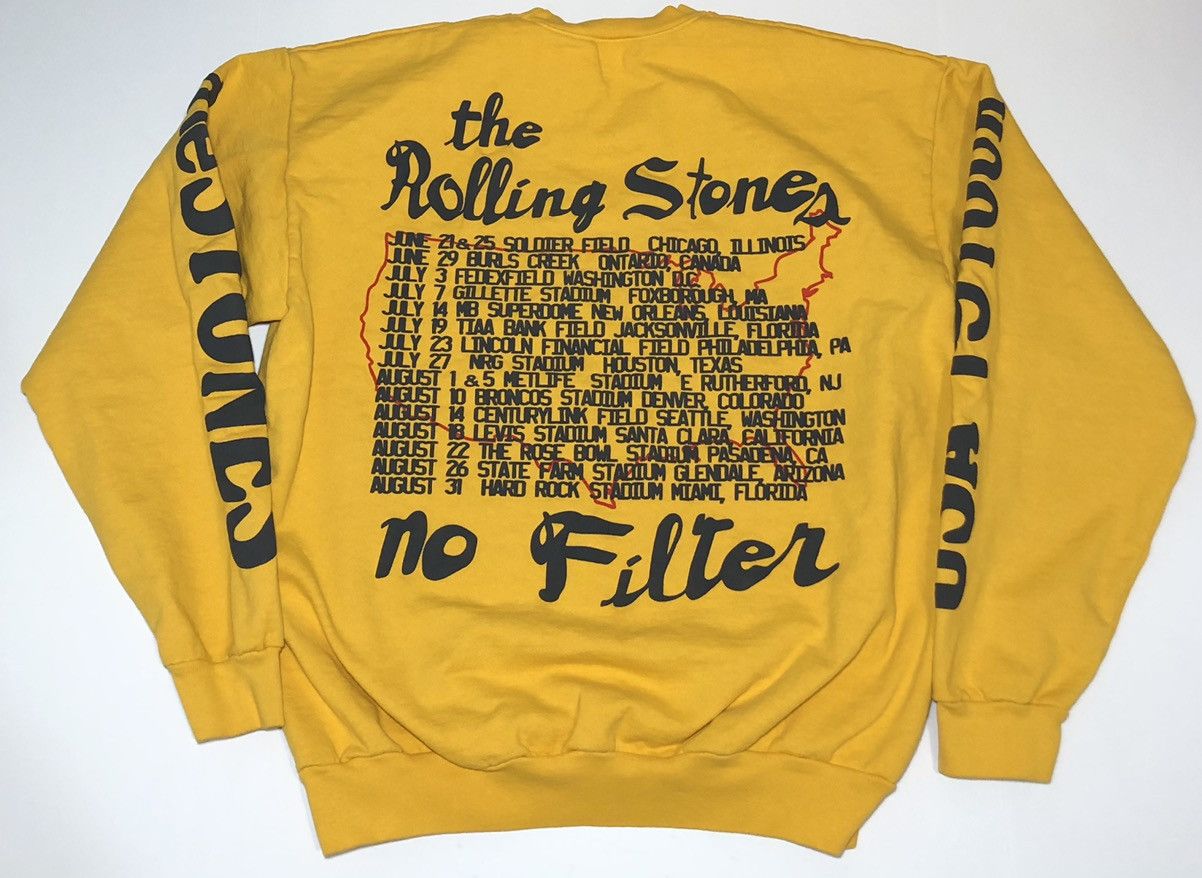 Cactus Plant Flea Market × The Rolling Stones CACTUS PLANT FLEA MARKET ROLLING STONES CREWNECK SWEATSHIRT Size US XL / EU 56 / 4 - 4 Thumbnail