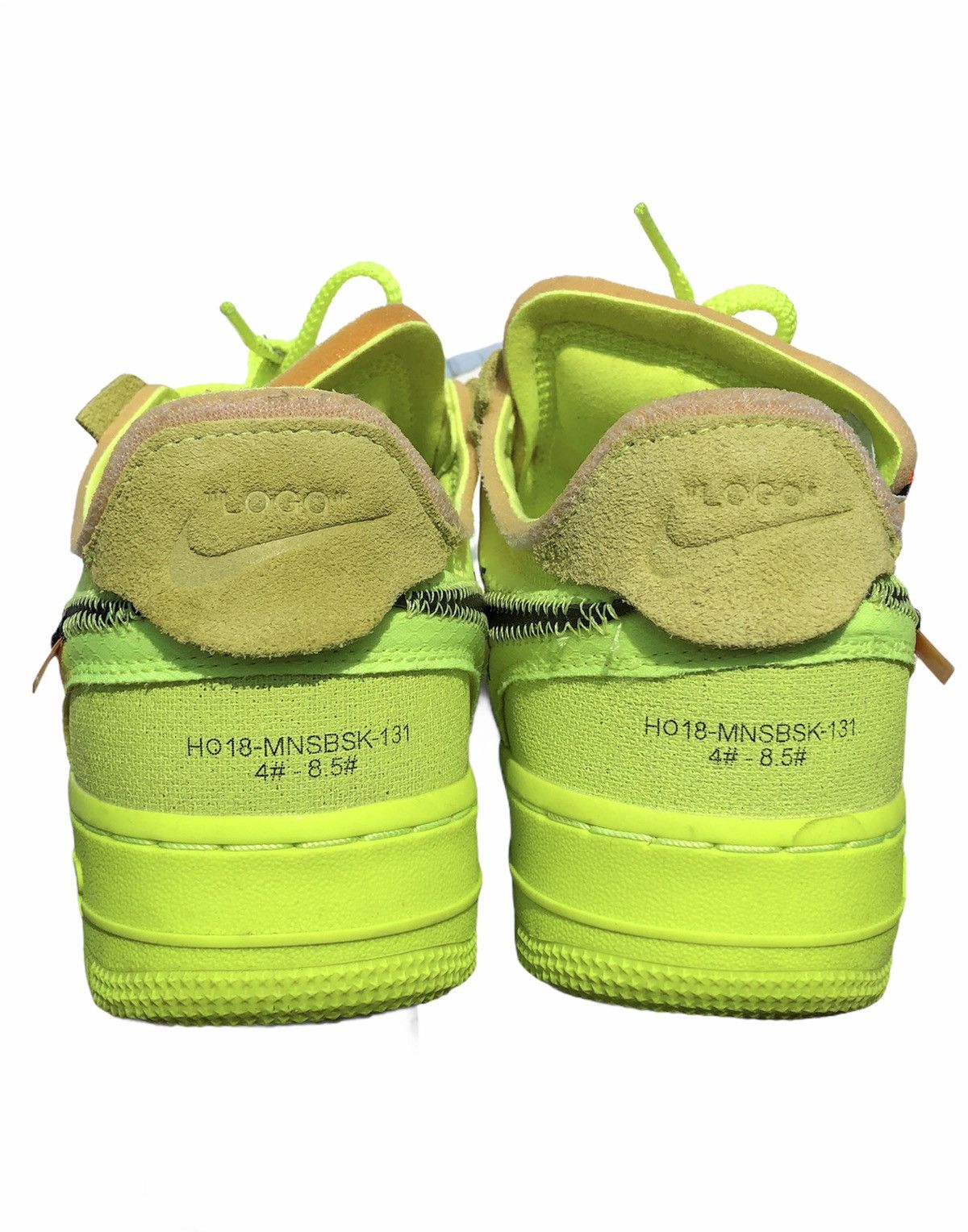 Nike × Off-White Nike x Off-White "The 10" Air Force 1 Low Volt/Black Size US 5 / EU 37 - 6 Thumbnail