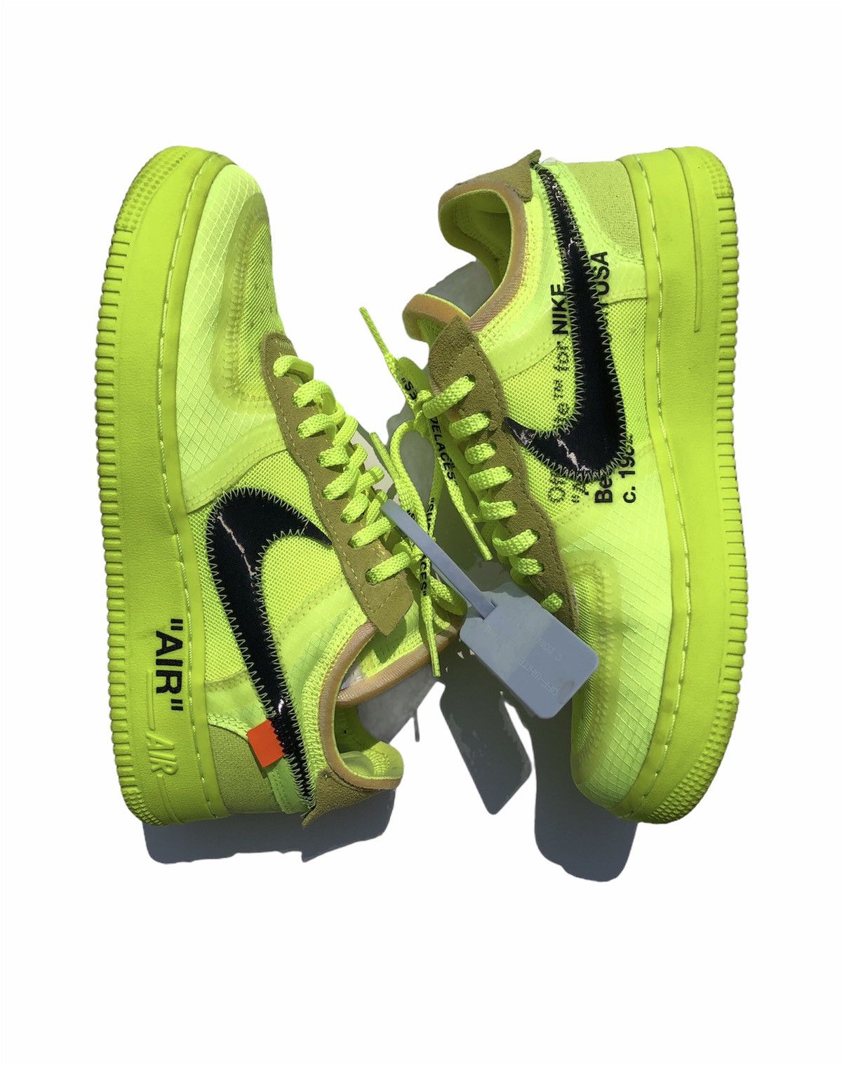 Nike × Off-White Nike x Off-White "The 10" Air Force 1 Low Volt/Black Size US 5 / EU 37 - 5 Thumbnail