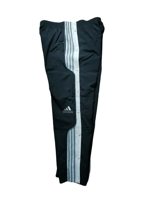 Adidas button hot sale down sweatpants