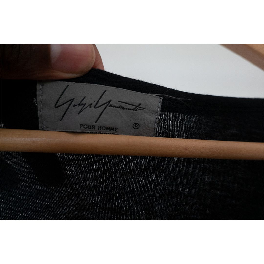 Yohji Yamamoto Pour Homme SS18 Midnight Daily Lessons Crewneck Shirt Size US L / EU 52-54 / 3 - 6 Thumbnail