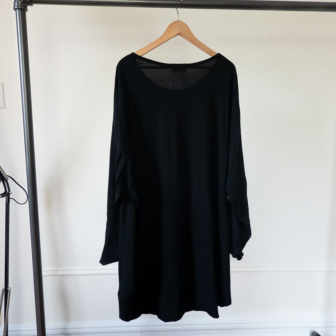 Yohji Yamamoto Pour Homme SS18 Midnight Daily Lessons Crewneck Shirt Size US L / EU 52-54 / 3 - 5 Thumbnail