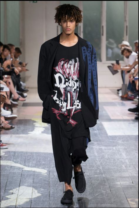 Yohji Yamamoto Pour Homme SS18 Midnight Daily Lessons Crewneck Shirt Size US L / EU 52-54 / 3 - 2 Thumbnail