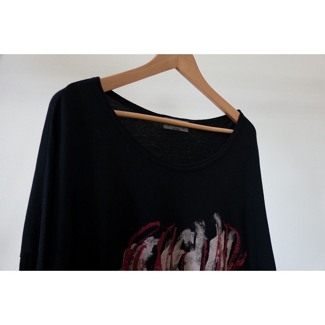 Yohji Yamamoto Pour Homme SS18 Midnight Daily Lessons Crewneck Shirt Size US L / EU 52-54 / 3 - 3 Thumbnail