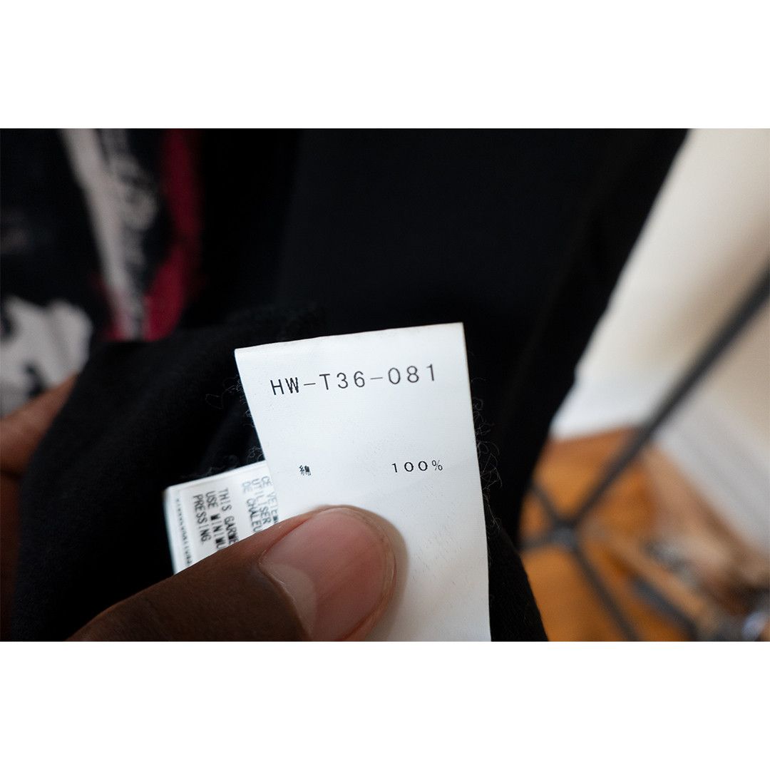 Yohji Yamamoto Pour Homme SS18 Midnight Daily Lessons Crewneck Shirt Size US L / EU 52-54 / 3 - 9 Thumbnail