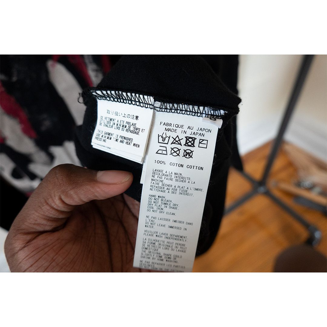 Yohji Yamamoto Pour Homme SS18 Midnight Daily Lessons Crewneck Shirt Size US L / EU 52-54 / 3 - 7 Thumbnail