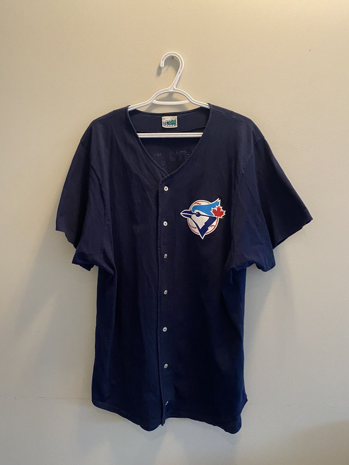 MLB × Vintage VINTAGE 1993 TORONTO BLUE JAYS JERSEY Size US L / EU 52-54 / 3 - 2 Thumbnail