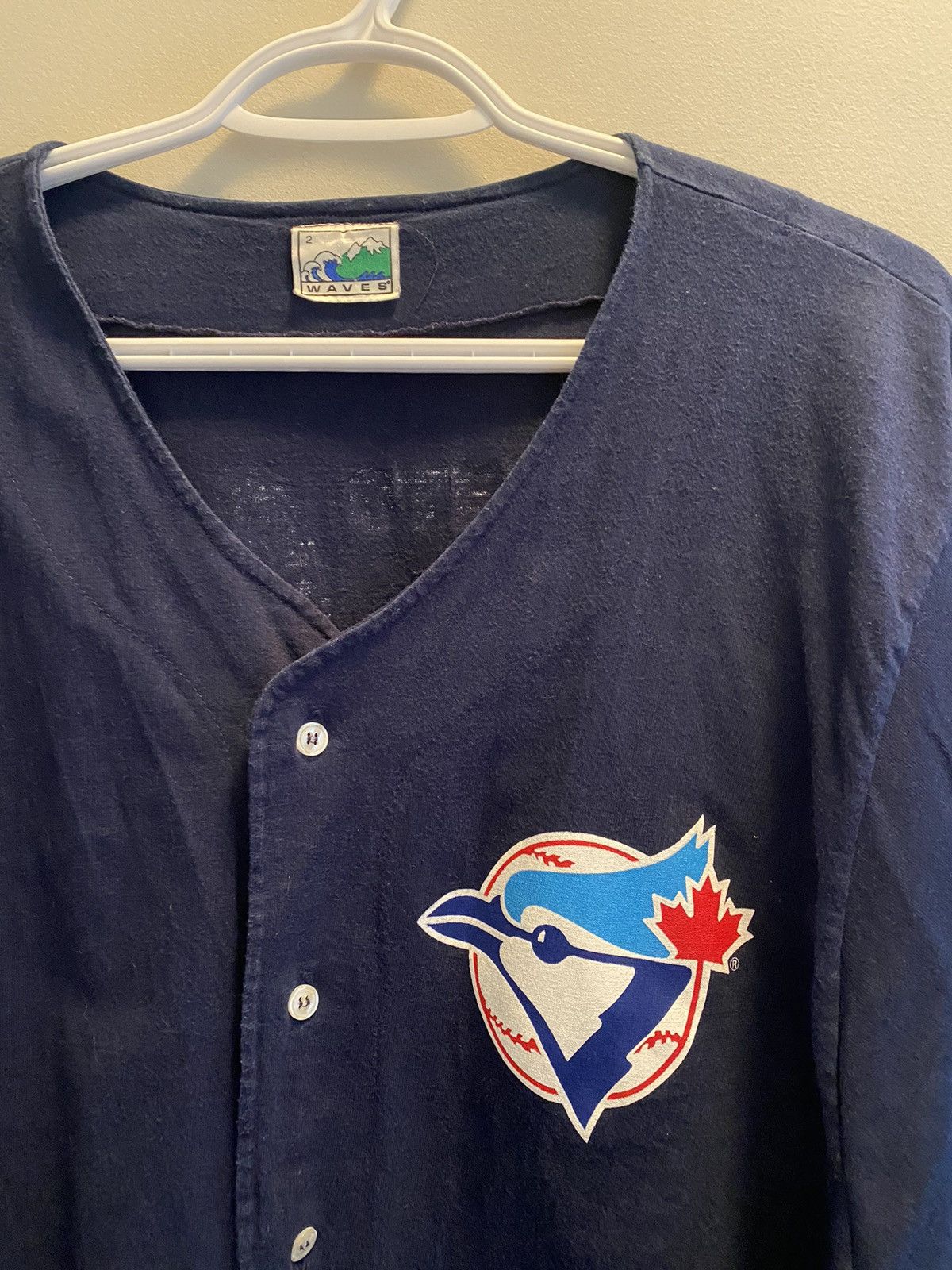 MLB × Vintage VINTAGE 1993 TORONTO BLUE JAYS JERSEY Size US L / EU 52-54 / 3 - 3 Thumbnail