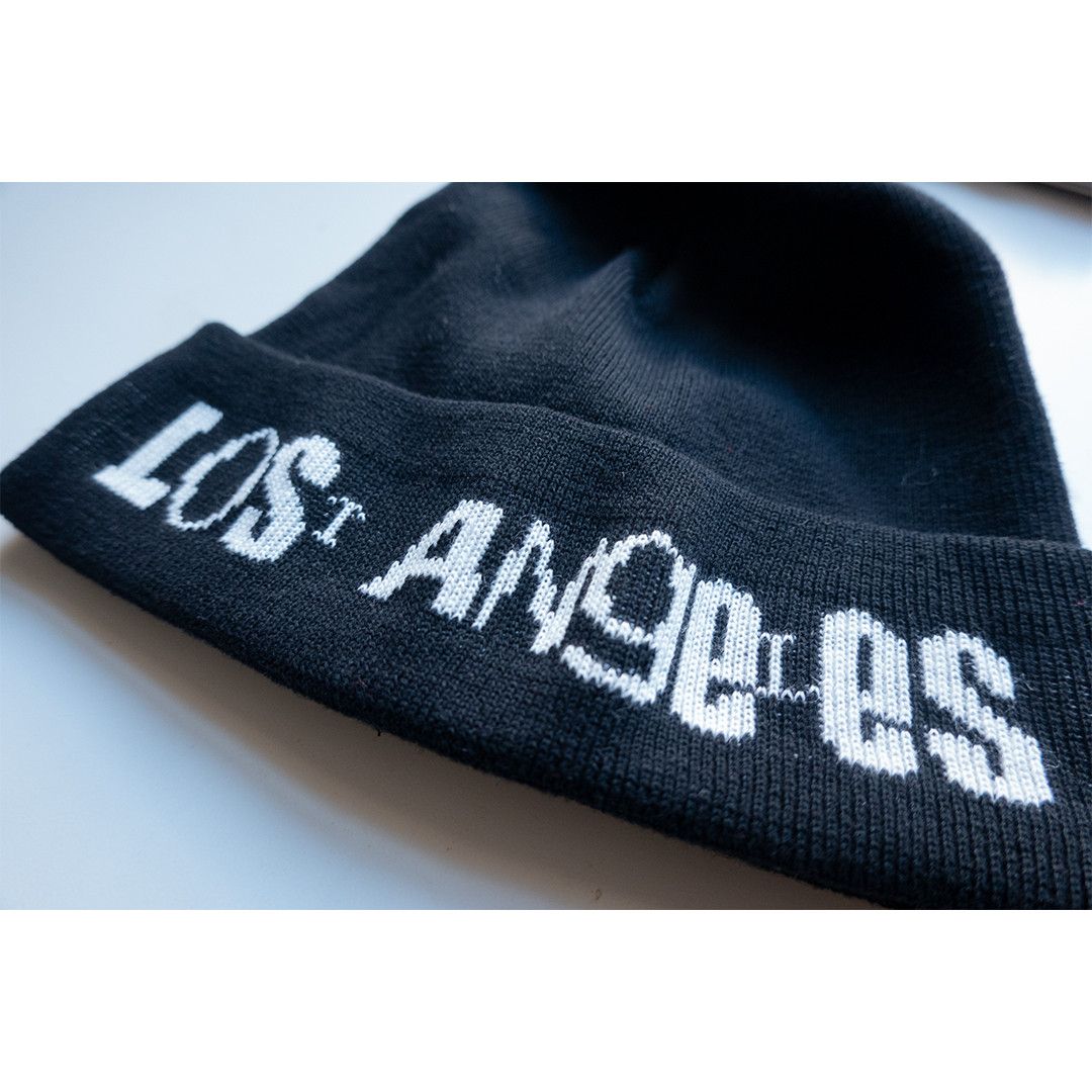 Yohji Yamamoto SS15 Pour Homme Lost Angeles Knit Beanie Size ONE SIZE - 3 Thumbnail