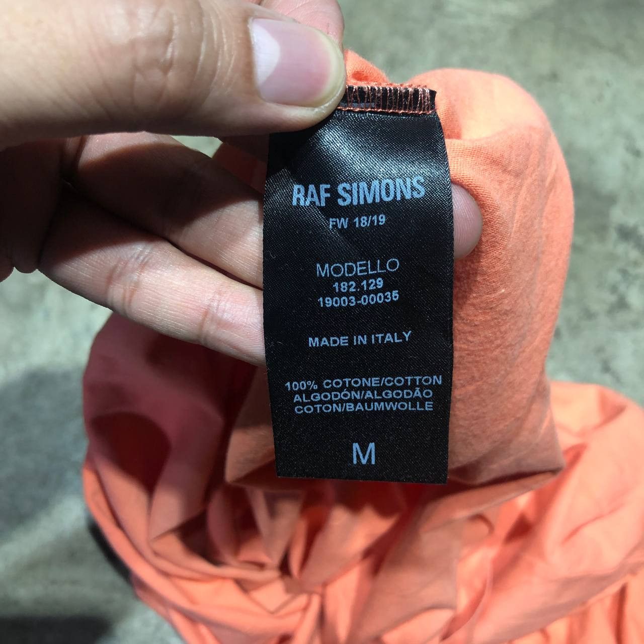 Raf Simons Raf Simons AW18 Drugs tee Size US L / EU 52-54 / 3 - 8 Thumbnail