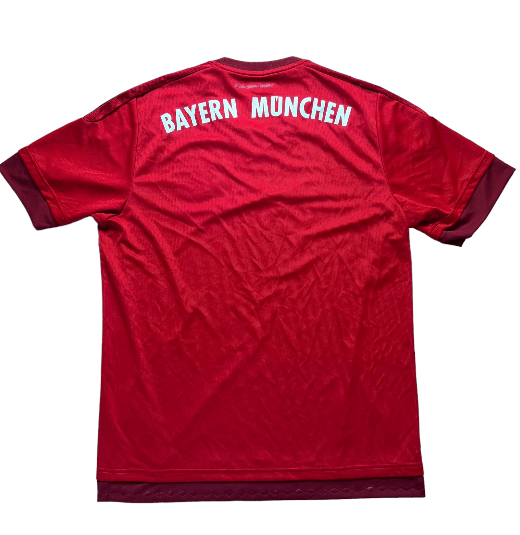Adidas FC Bayer Munchen 2015/2016 Home soccer Jersey Size US L / EU 52-54 / 3 - 7 Thumbnail