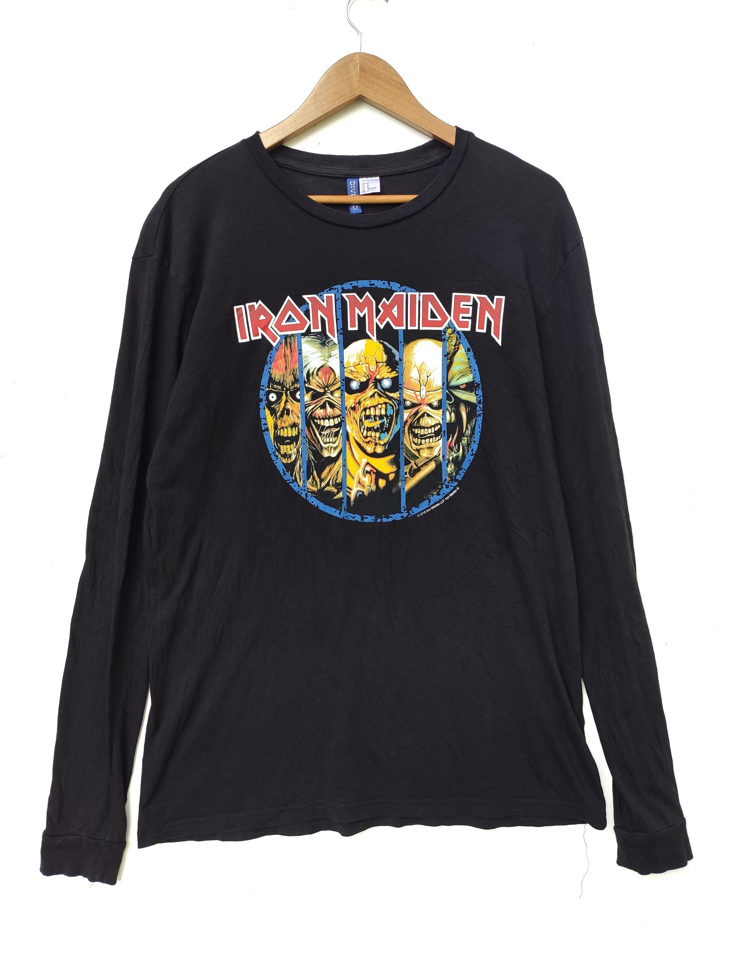Band Tees Iron Maiden Long Sleeve t shirt Size US L / EU 52-54 / 3 - 1 Thumbnail