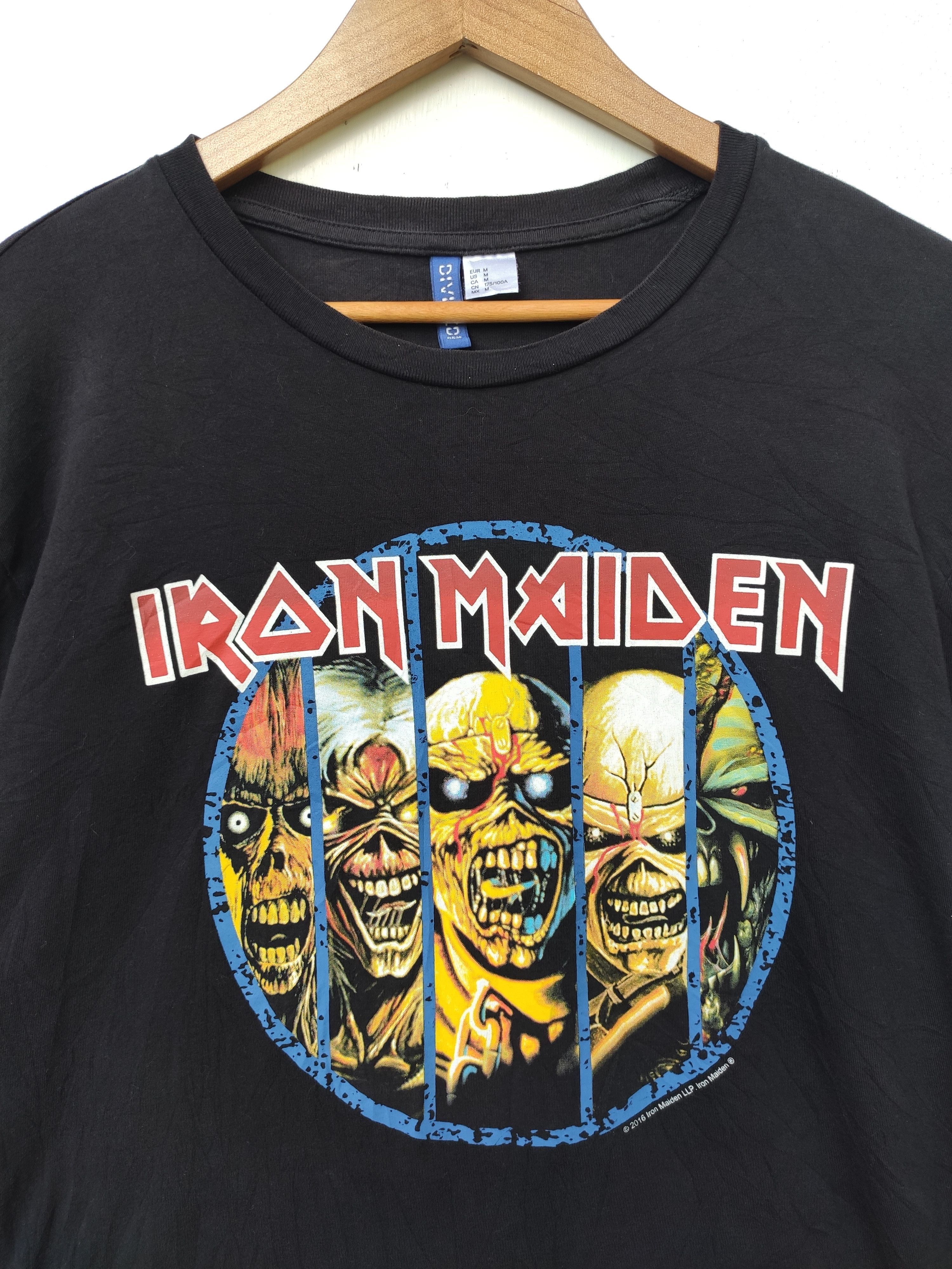 Band Tees Iron Maiden Long Sleeve t shirt Size US L / EU 52-54 / 3 - 4 Thumbnail