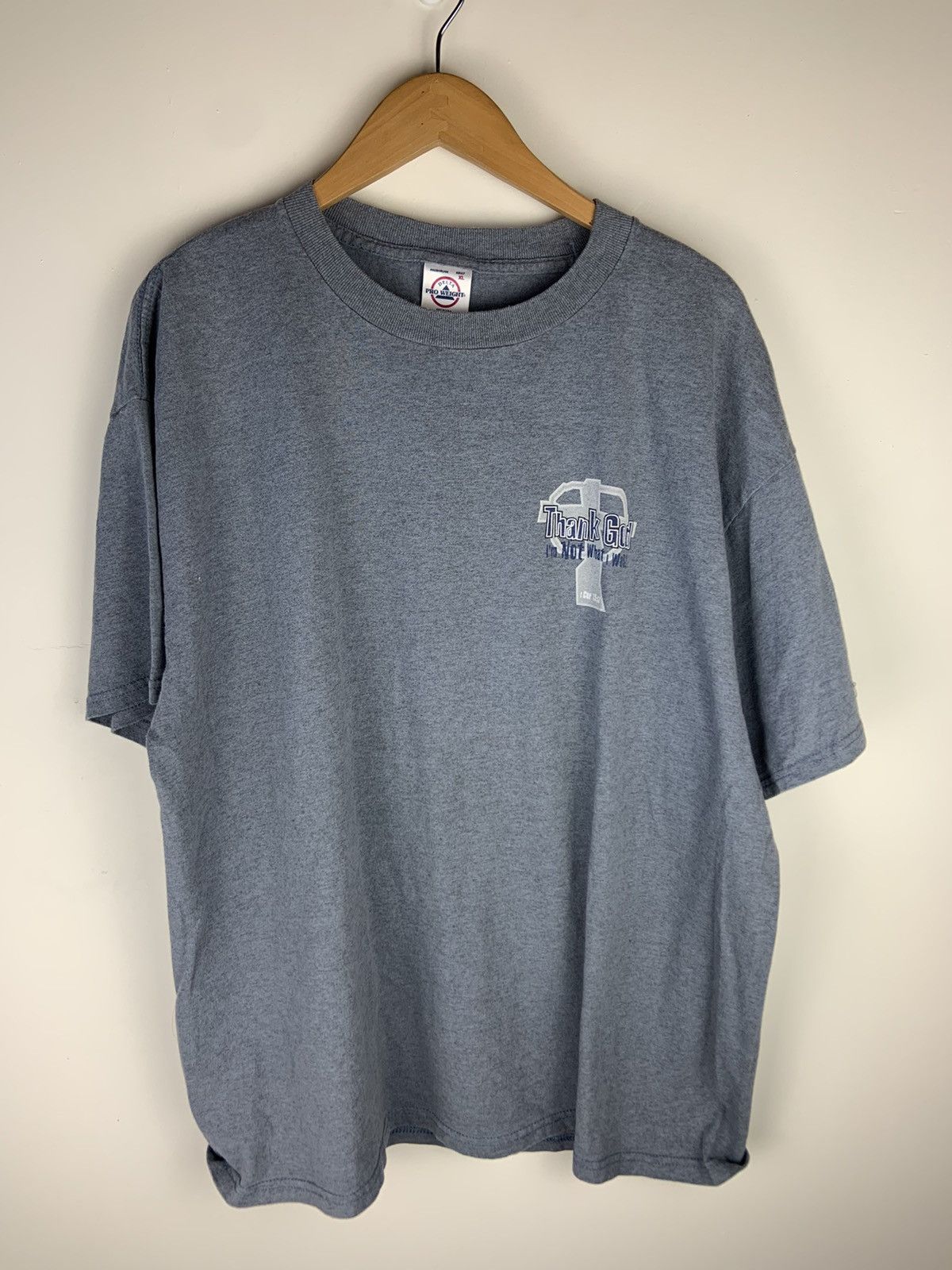 Vintage Vintage Bible 2 Corinthians 5:17 Tee Size US XL / EU 56 / 4 - 4 Thumbnail