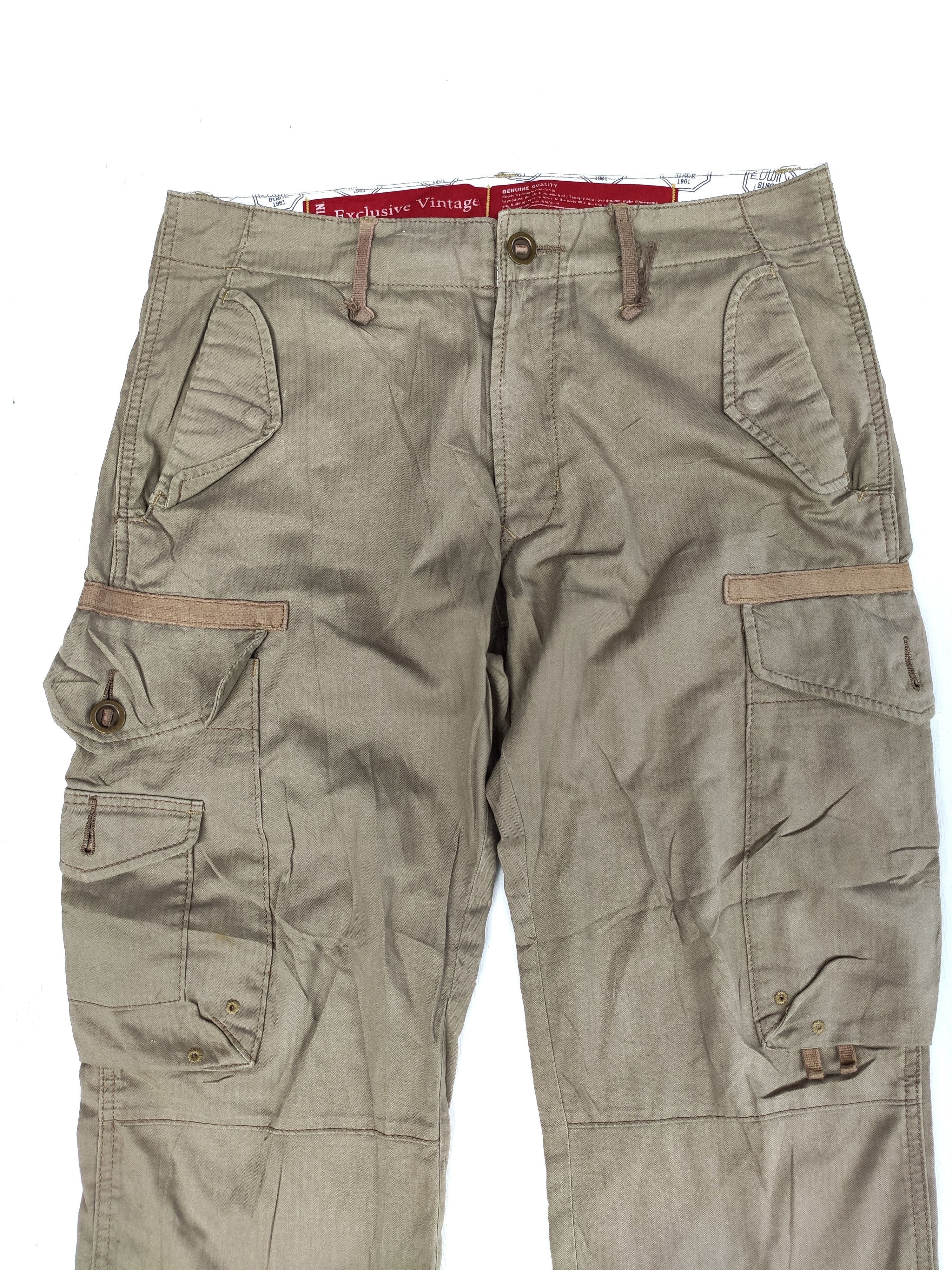 image of Edwin Cargo Pants in Brown, Men's (Size 33)