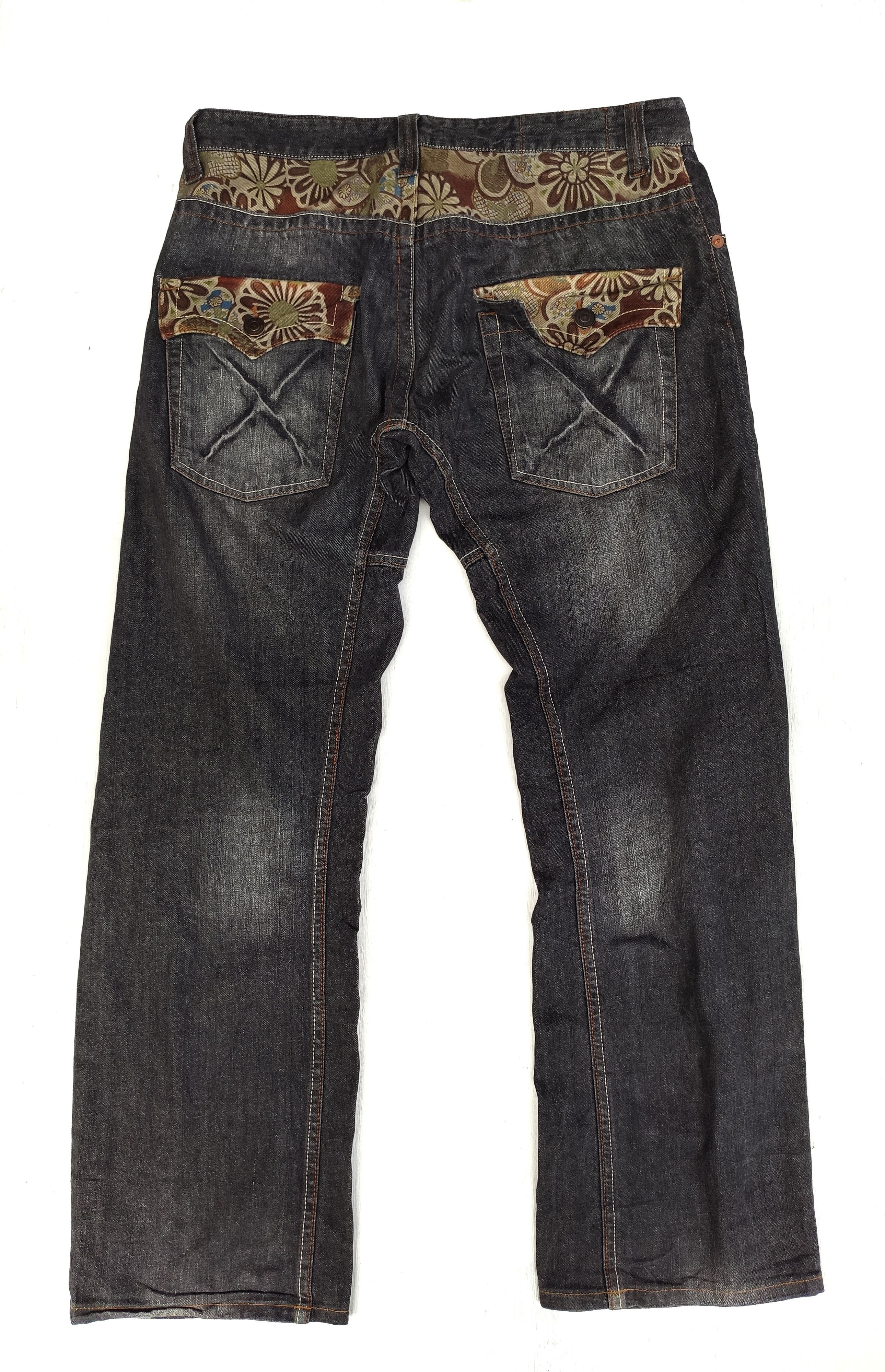 If Six Was Nine Modish syle jeans sukajan avant garde Size US 34 / EU 50 - 1 Thumbnail