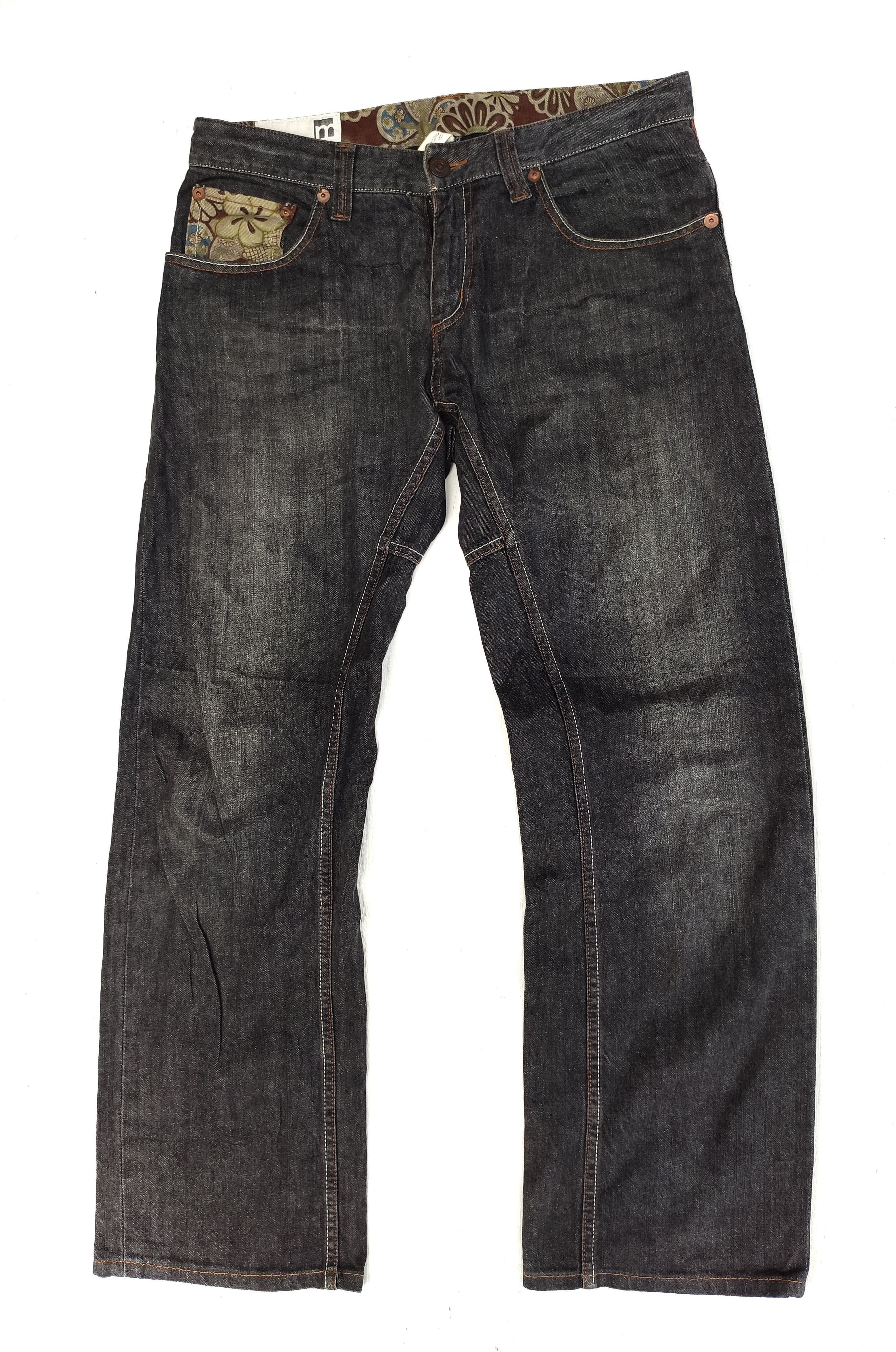 If Six Was Nine Modish syle jeans sukajan avant garde Size US 34 / EU 50 - 2 Thumbnail